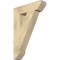 Ekena Millwork Traditional Slat Rough Sawn Bracket, Douglas Fir, 6"W x 26"D x 38"H BKT06X26X38TRA06RDF - alternate 1